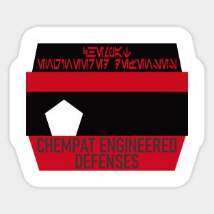 Chempat Engineered Defenses Sticker